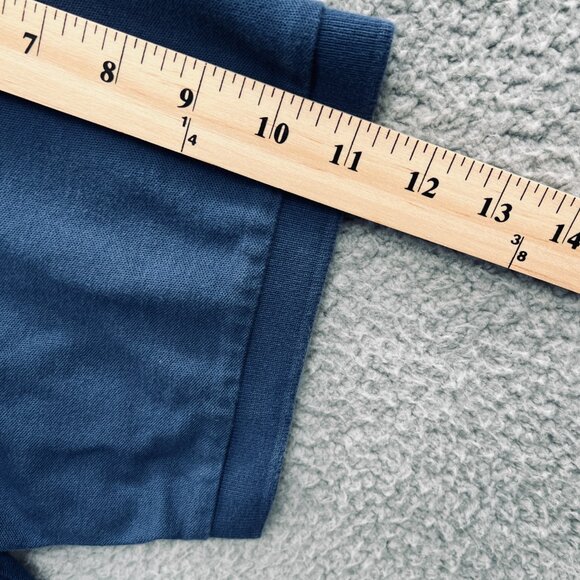 Columbia Mens Polo Shirt XXL Blue 100% Cotton Short Sleeve Pullover - Picture 9 of 9